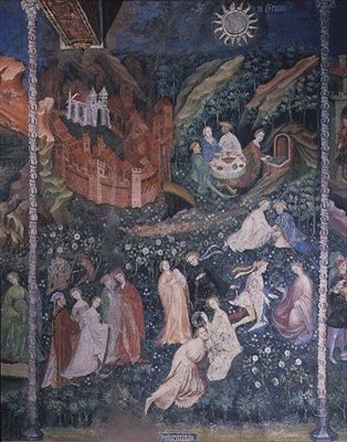 O mês de maio, c.1400 de Bohemian School