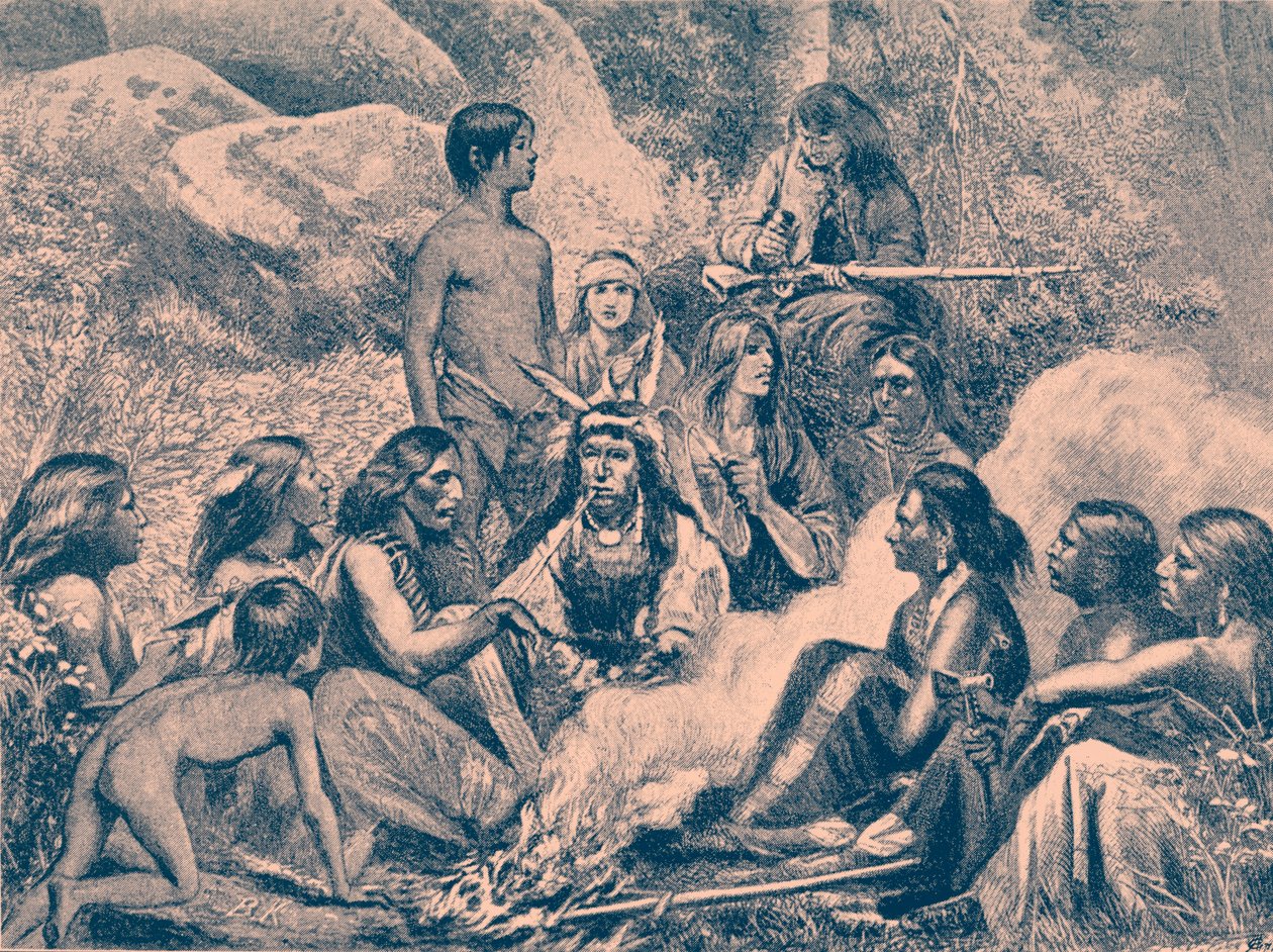 acampamento indígena Navajo de Bohuslav Kroupa