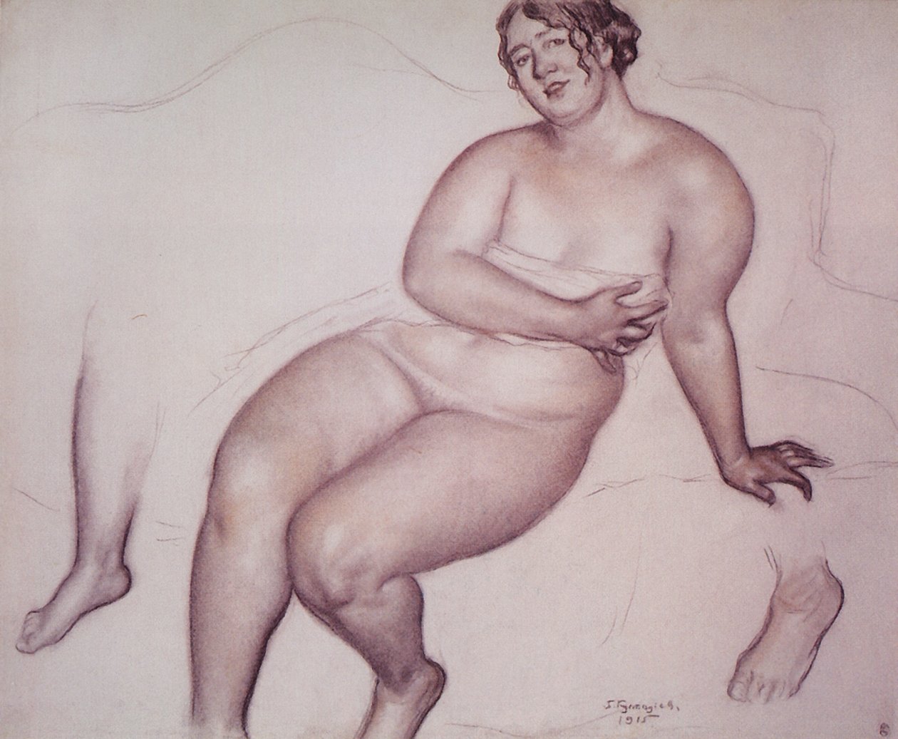 . n de Boris Mikhailovich Kustodiev
