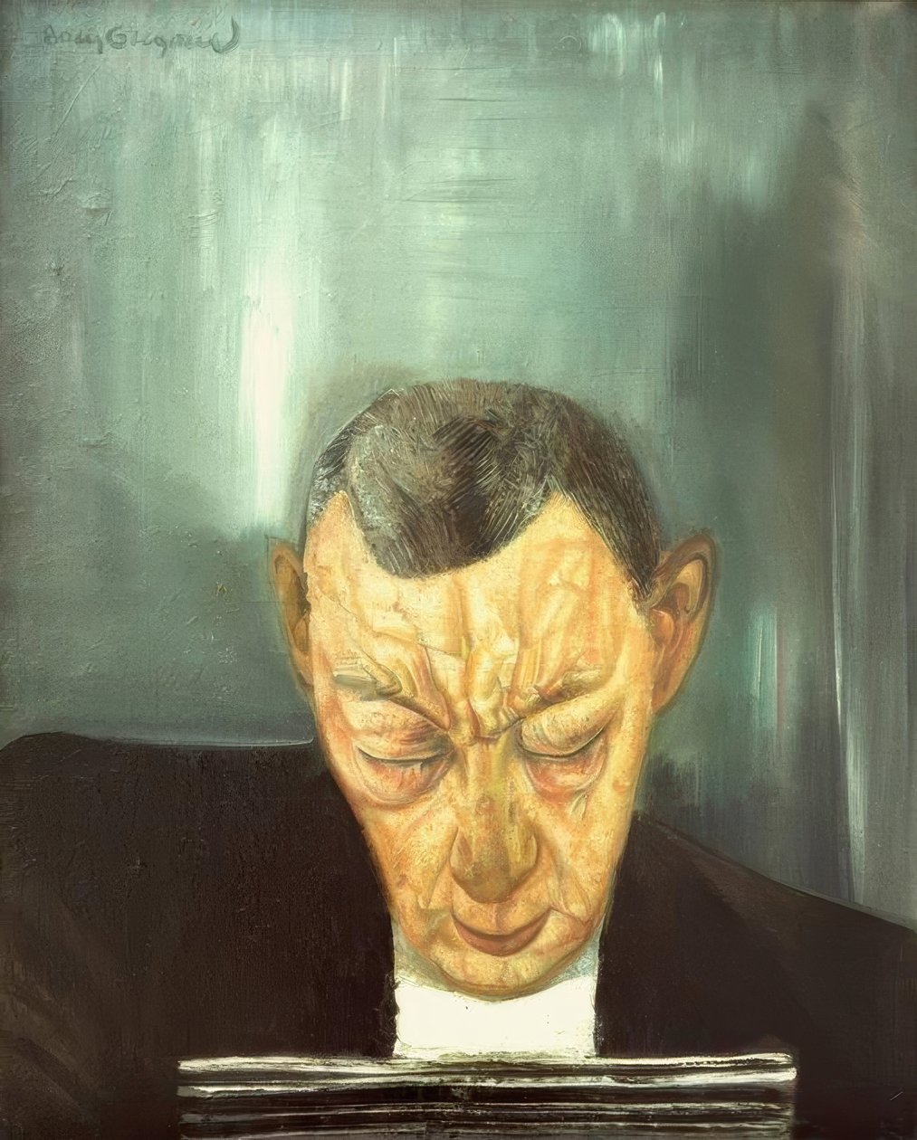 Portrait Rachmaninoff de Boris D. Grigorjew