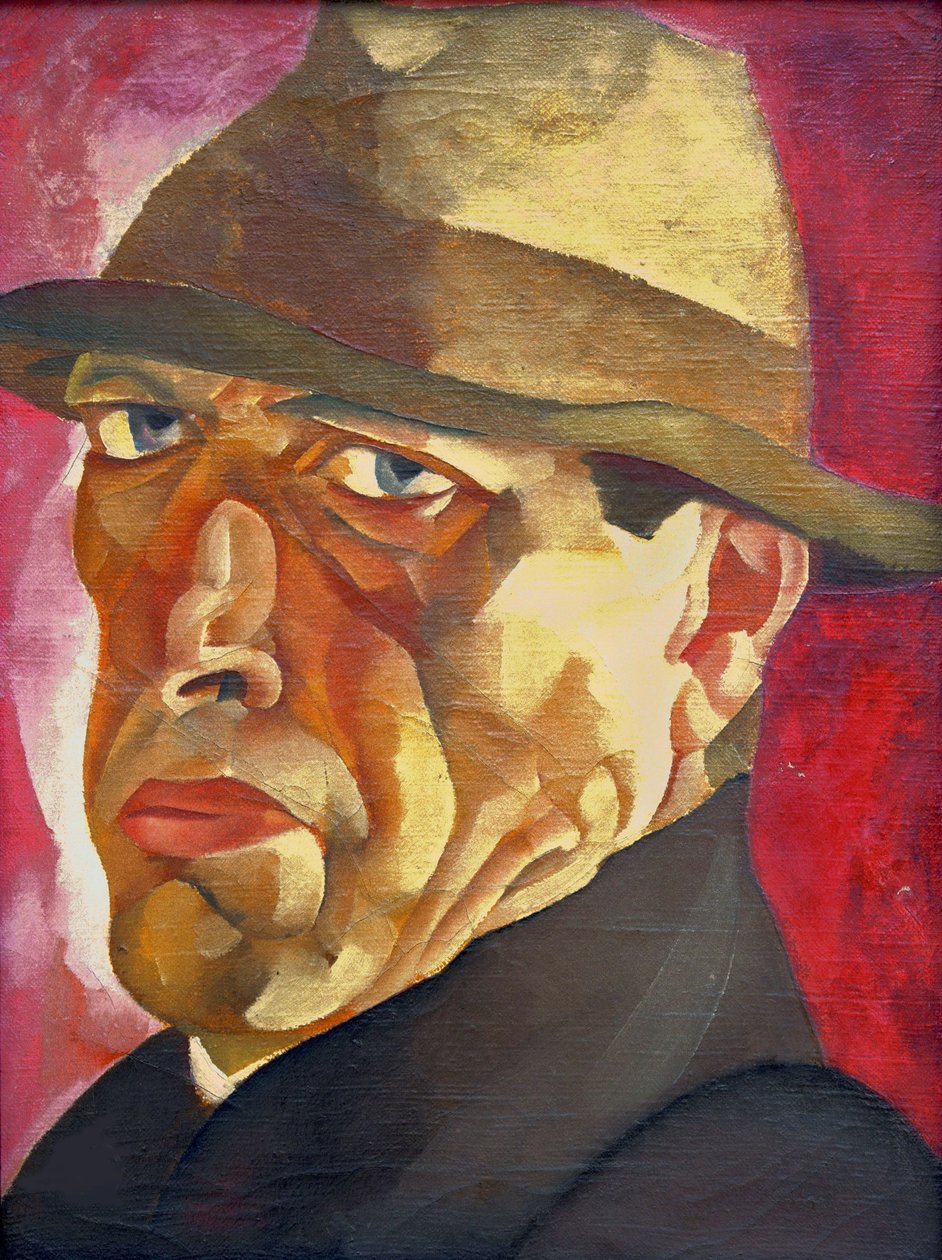 Auto-retrato, c. 1920. de Boris Dmitryevich Grigoriev