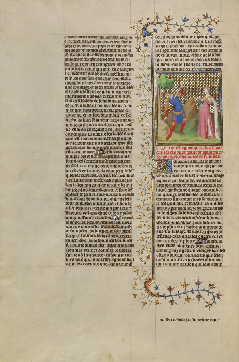 Os suicídios de Meleager e Althea de Boucicaut Master