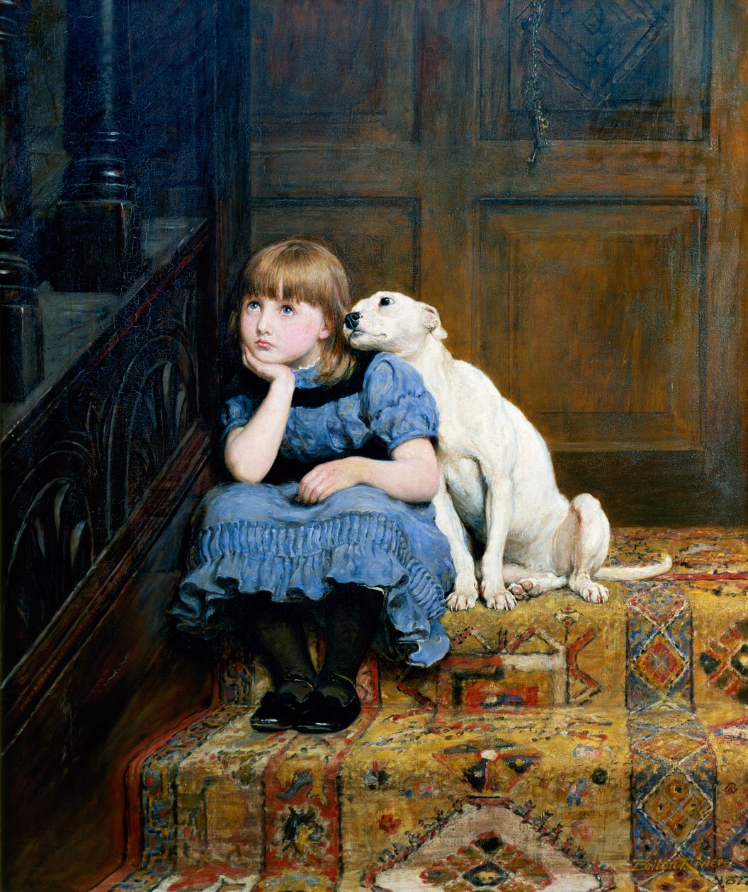 Simpatia, 1877 de Briton Riviere