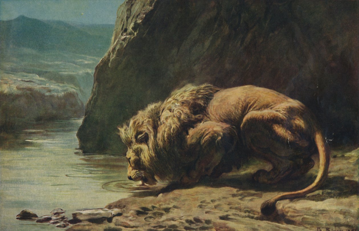 O rei bebe, 1881, 1922. de Briton Riviere