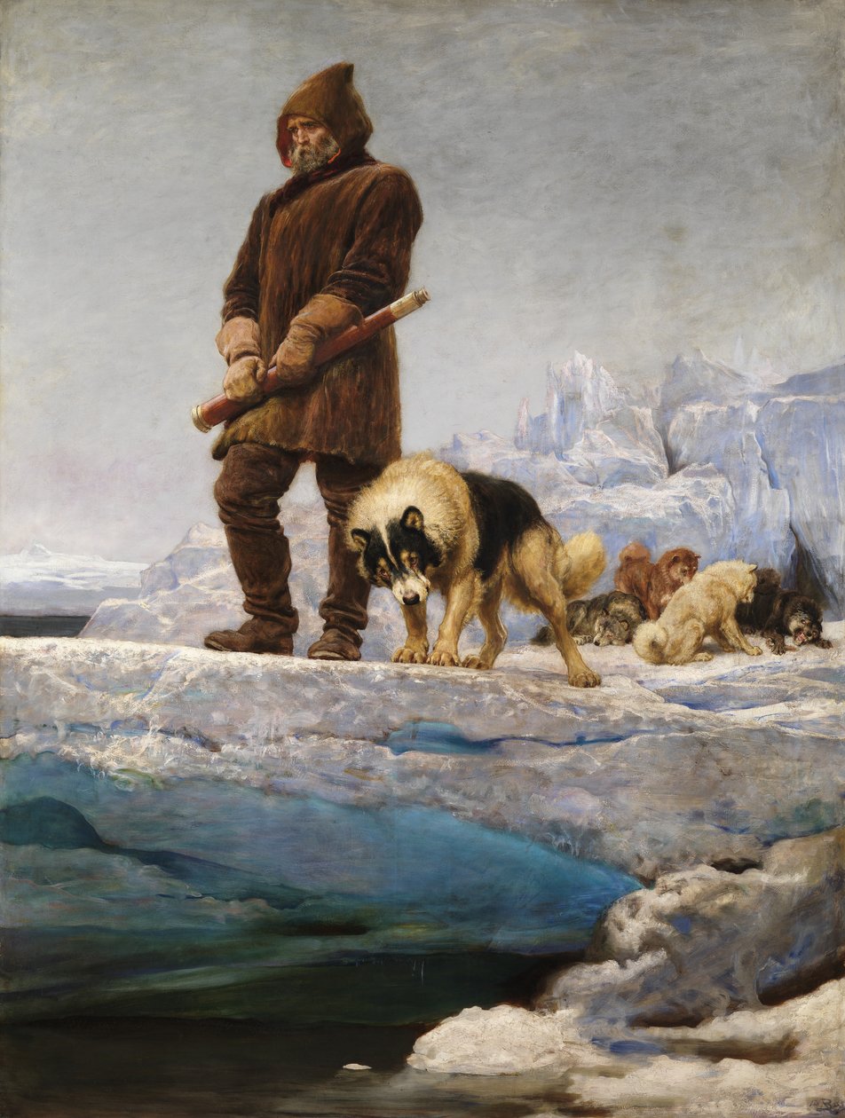 O último da tripulação de Briton Riviere