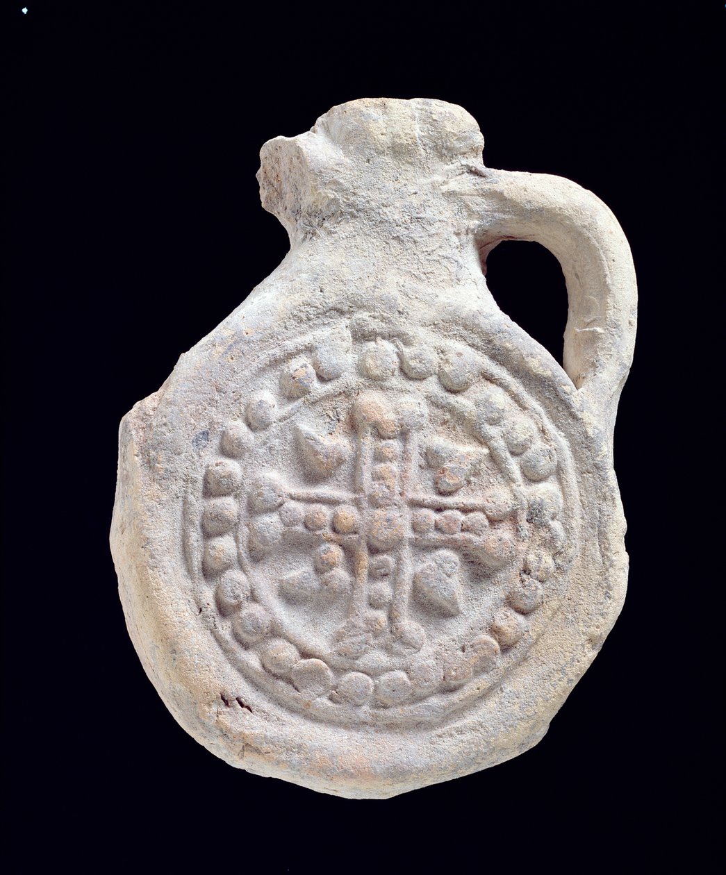 Balão de Peregrino (argila) de Byzantine