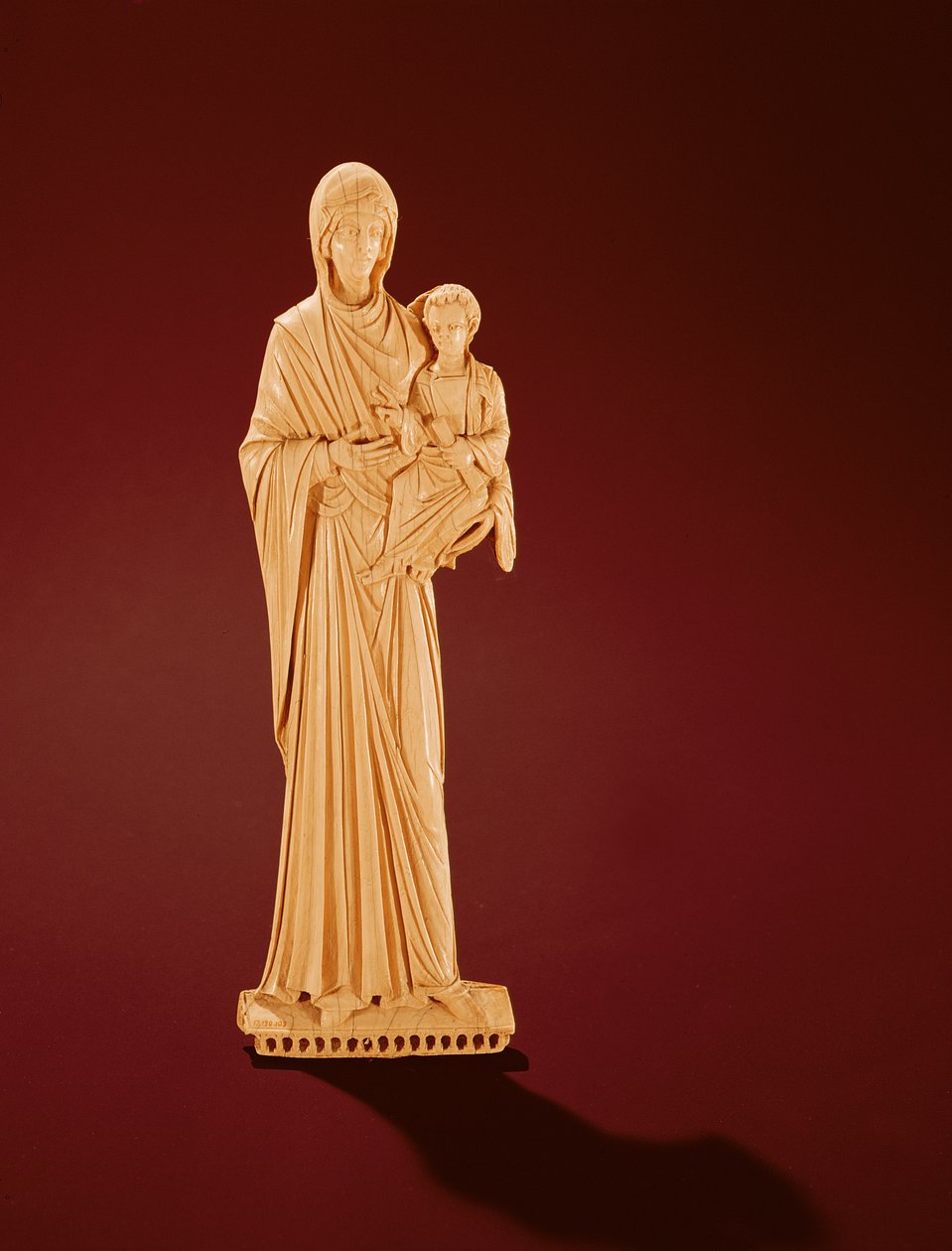 Virgem e o Menino de Byzantine