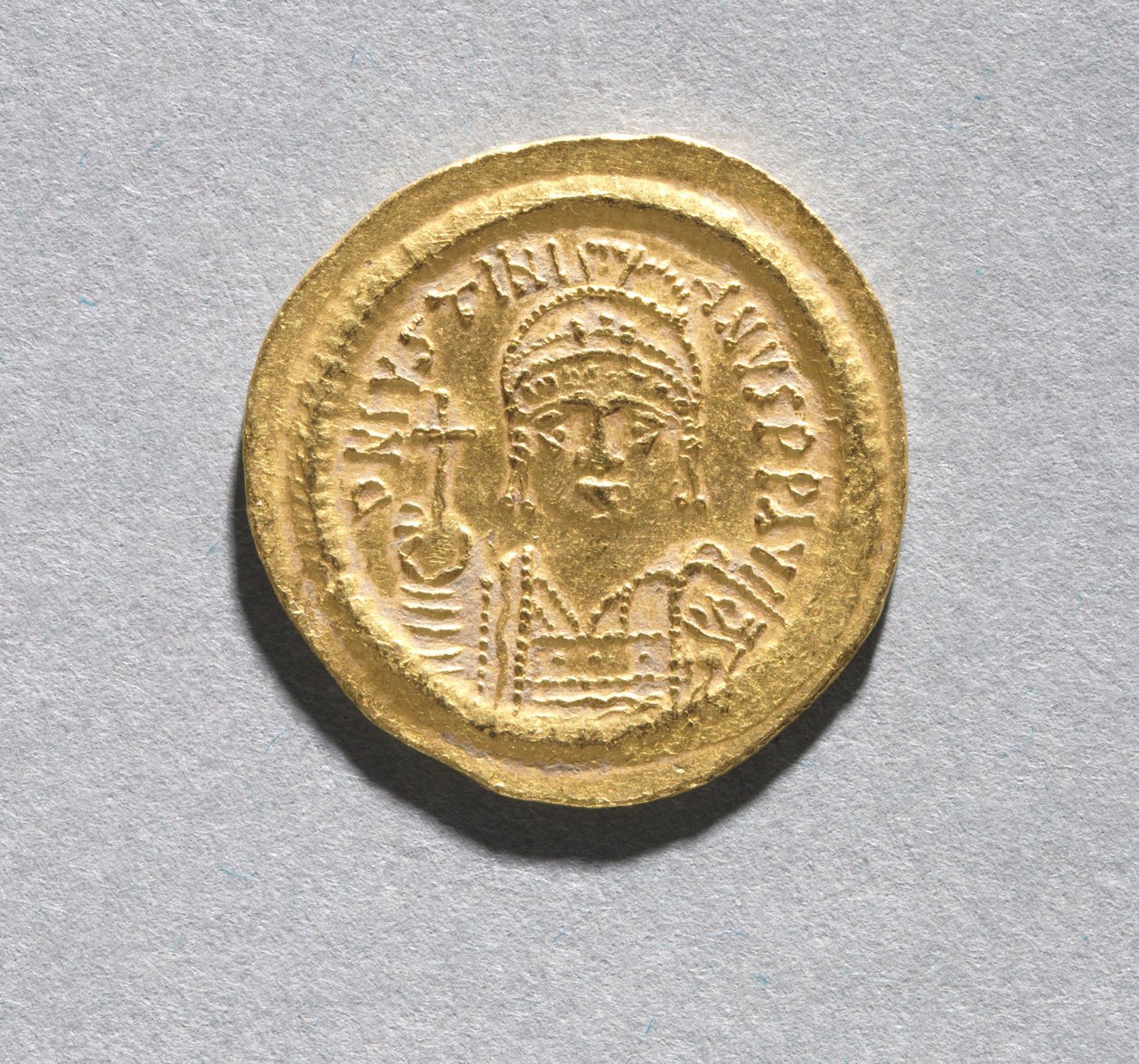 Solidus de Justiniano I de Byzantine School