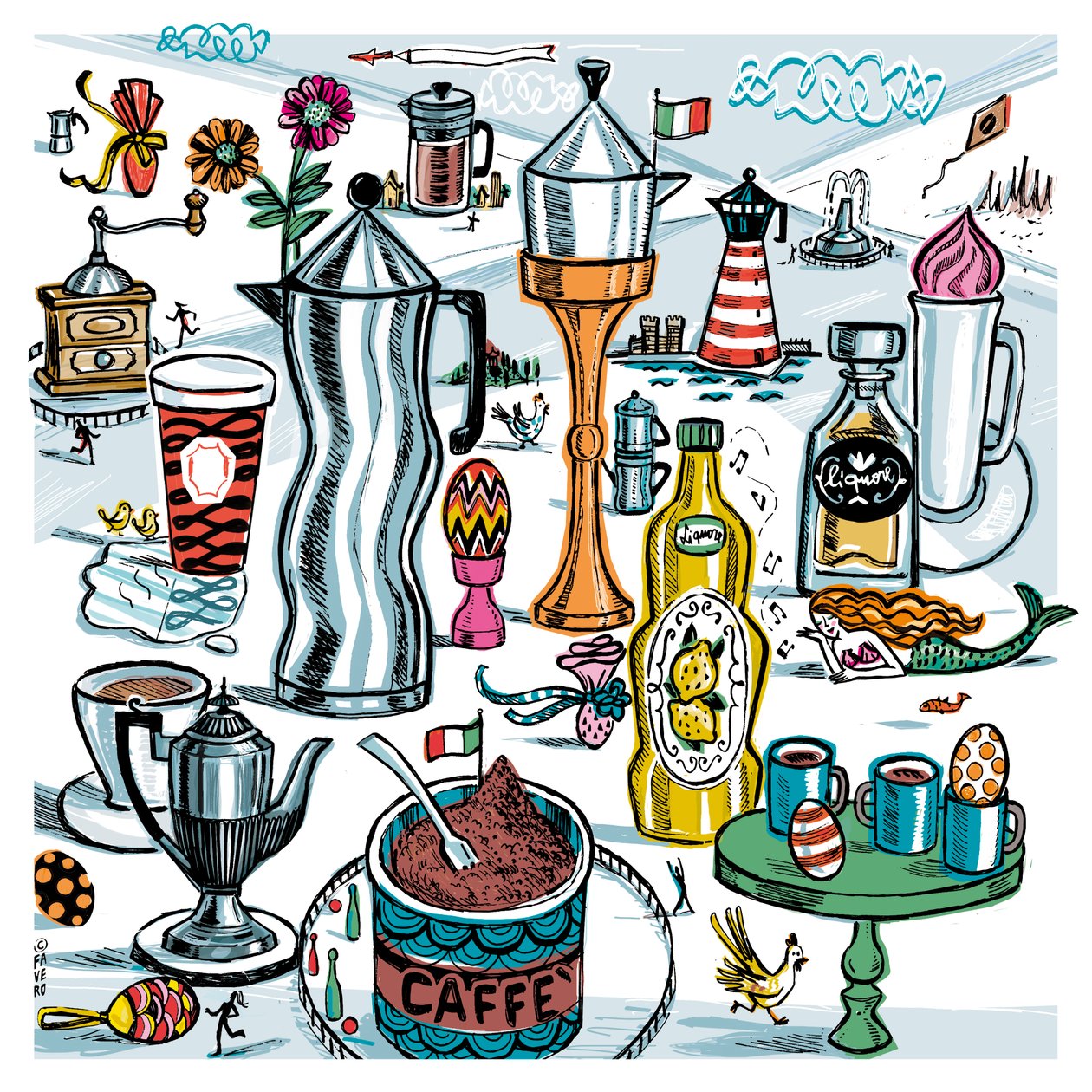 CAFÉ DA PÁSCOA de COSTANZA FAVERO