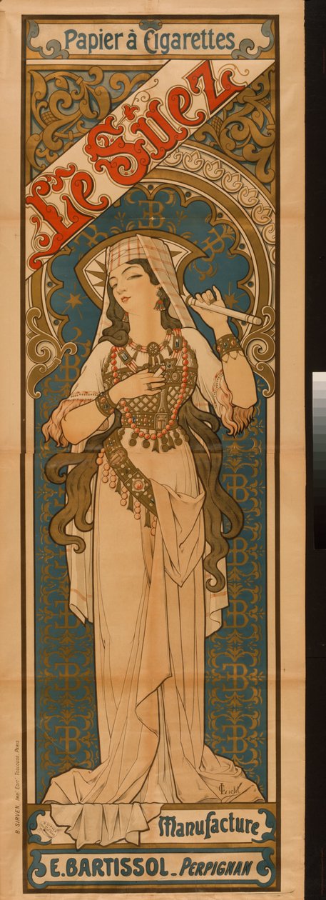 Le Suez, ca. 1900 (litografia) de C. Licht