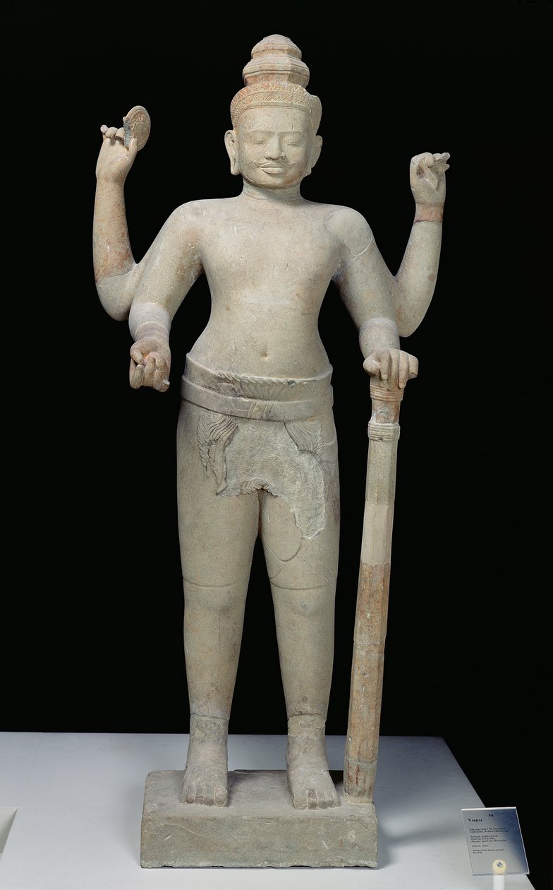 Vishnu em pé de Cambodian School