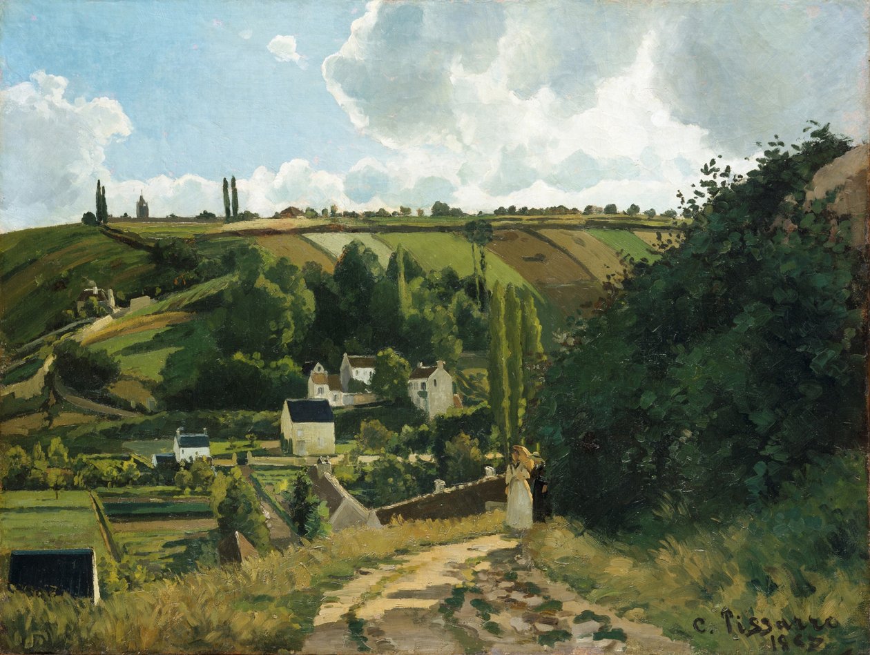 Colina do Jalais de Camille Jacob Pissarro