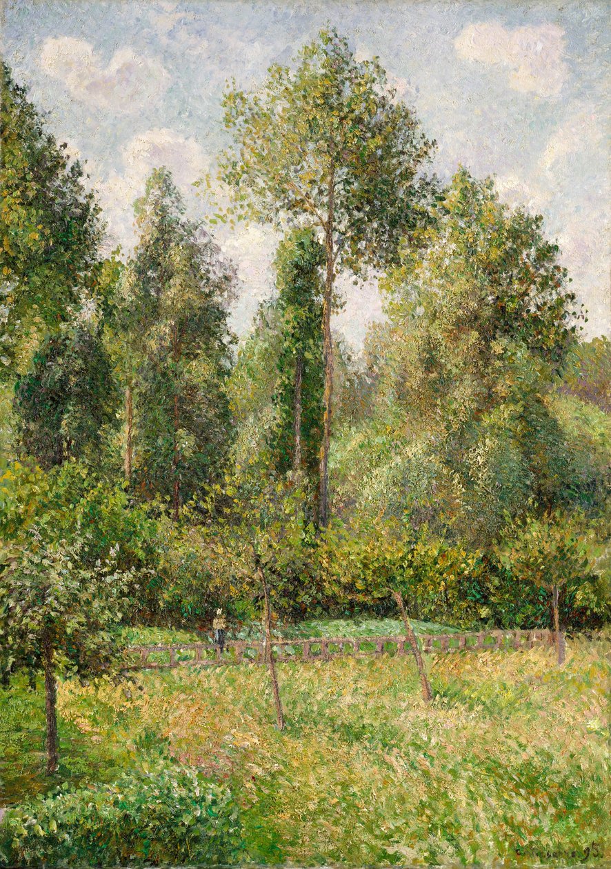 Choupos, Eragny de Camille Jacob Pissarro