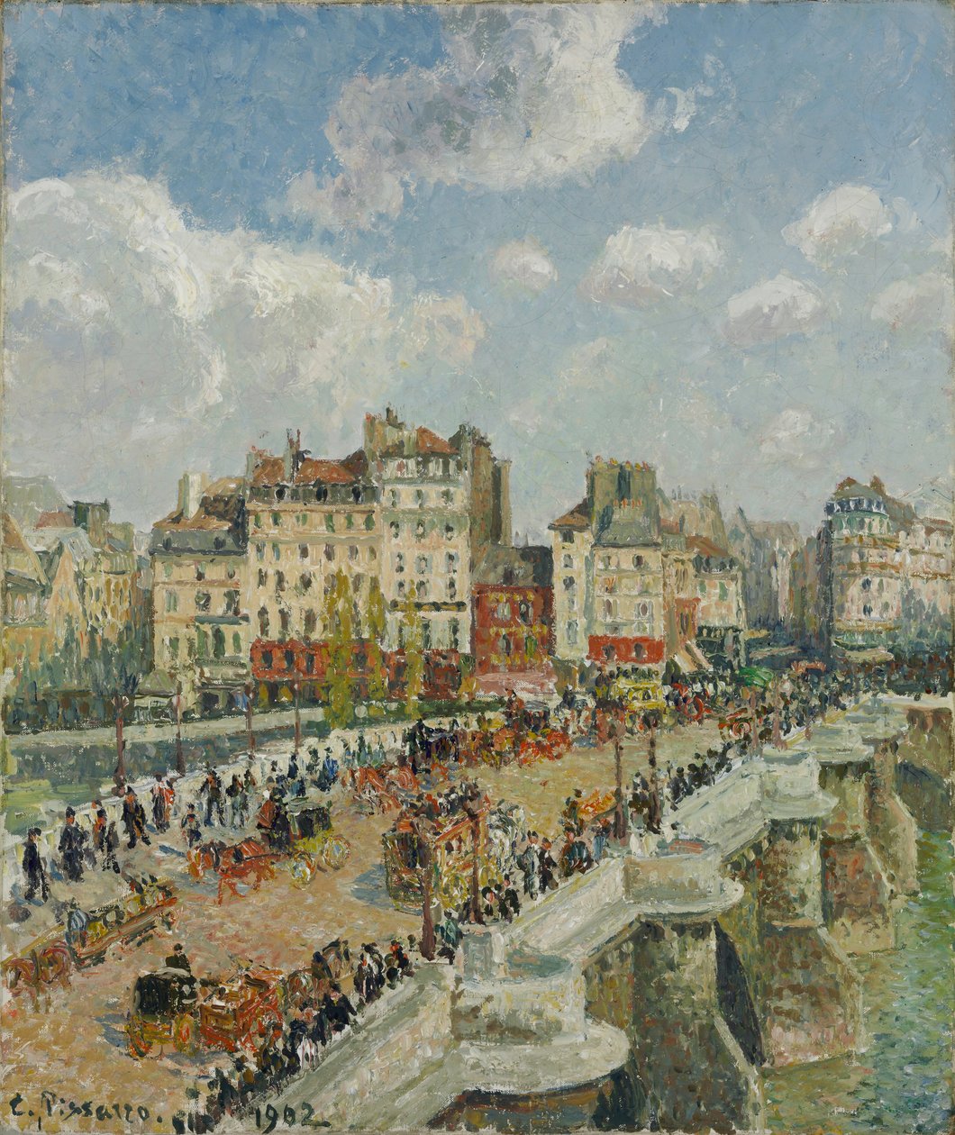 O Pont-Neuf de Camille Pissarro