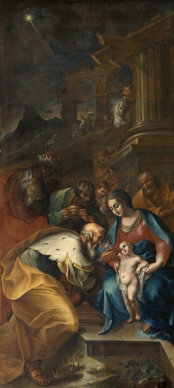 Adoração dos Magos de Camillo Procaccini
