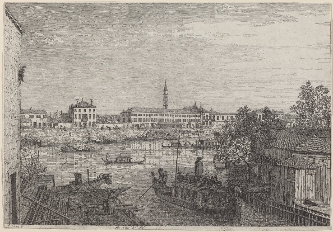 Ale Porto del Dolo, c. 17351746. de Canaletto