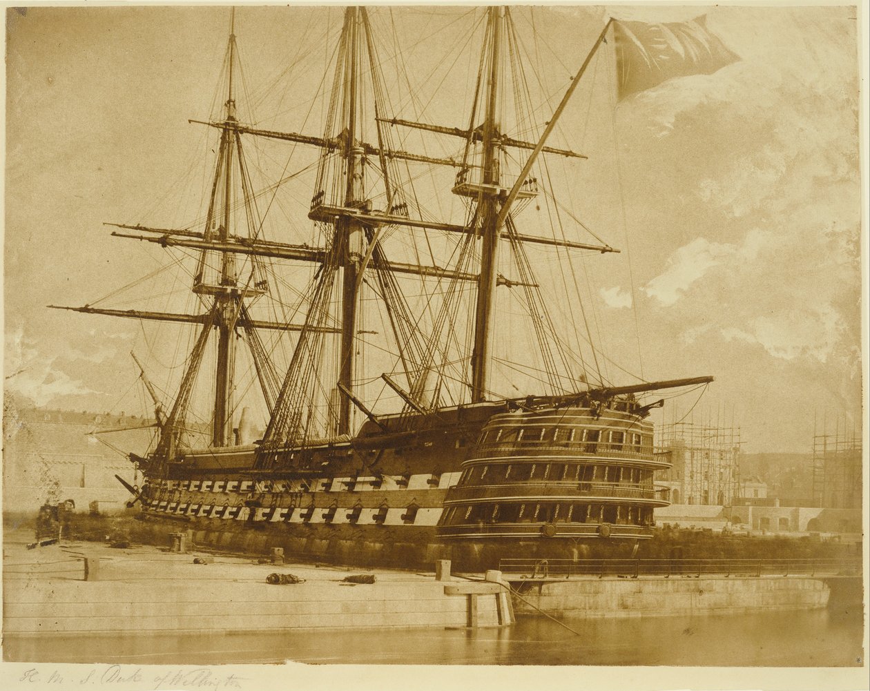 HMS Duque de Wellington de Linnaeus Tripe