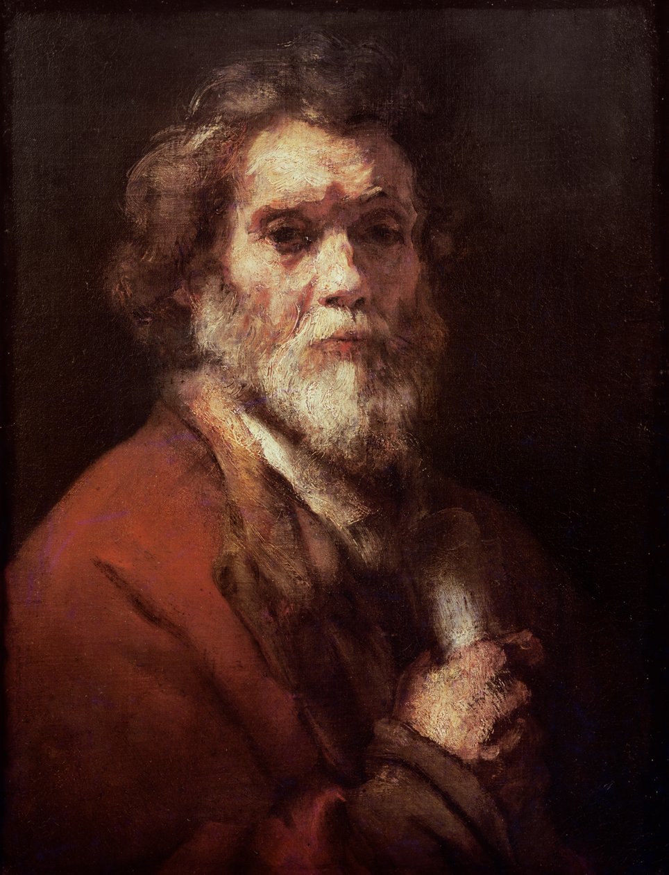 Cabeça de um homem velho, c.1650 de Carel Fabritius