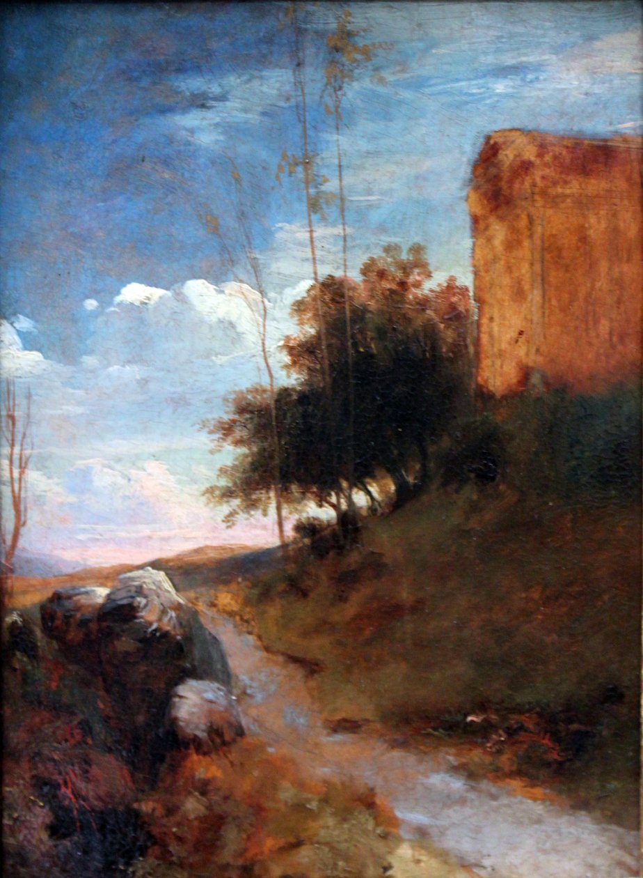 Paisagem italiana de Carl Blechen