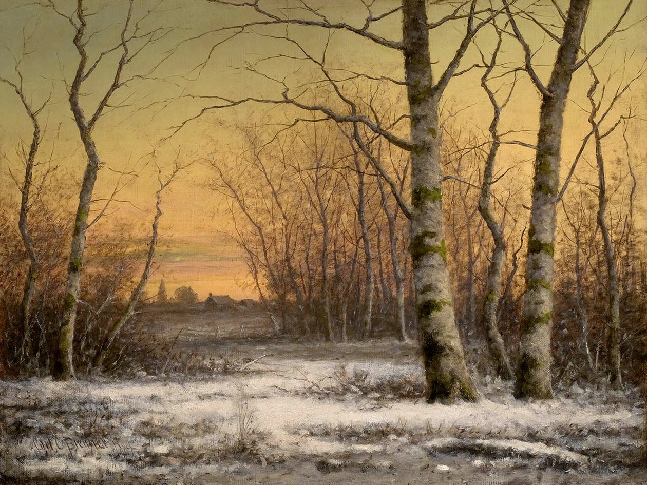 Inverno de Carl Christian Brenner