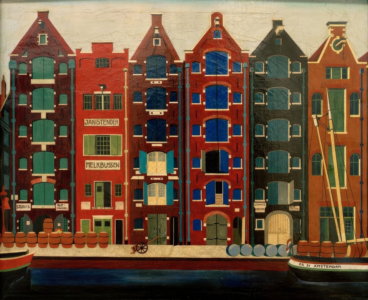 Amsterdam, Brouwersgracht de Carl Grossberg