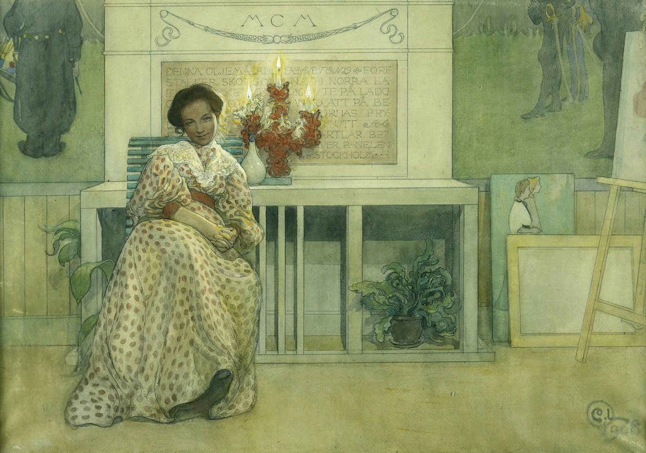 Depois do baile de Carl Larsson