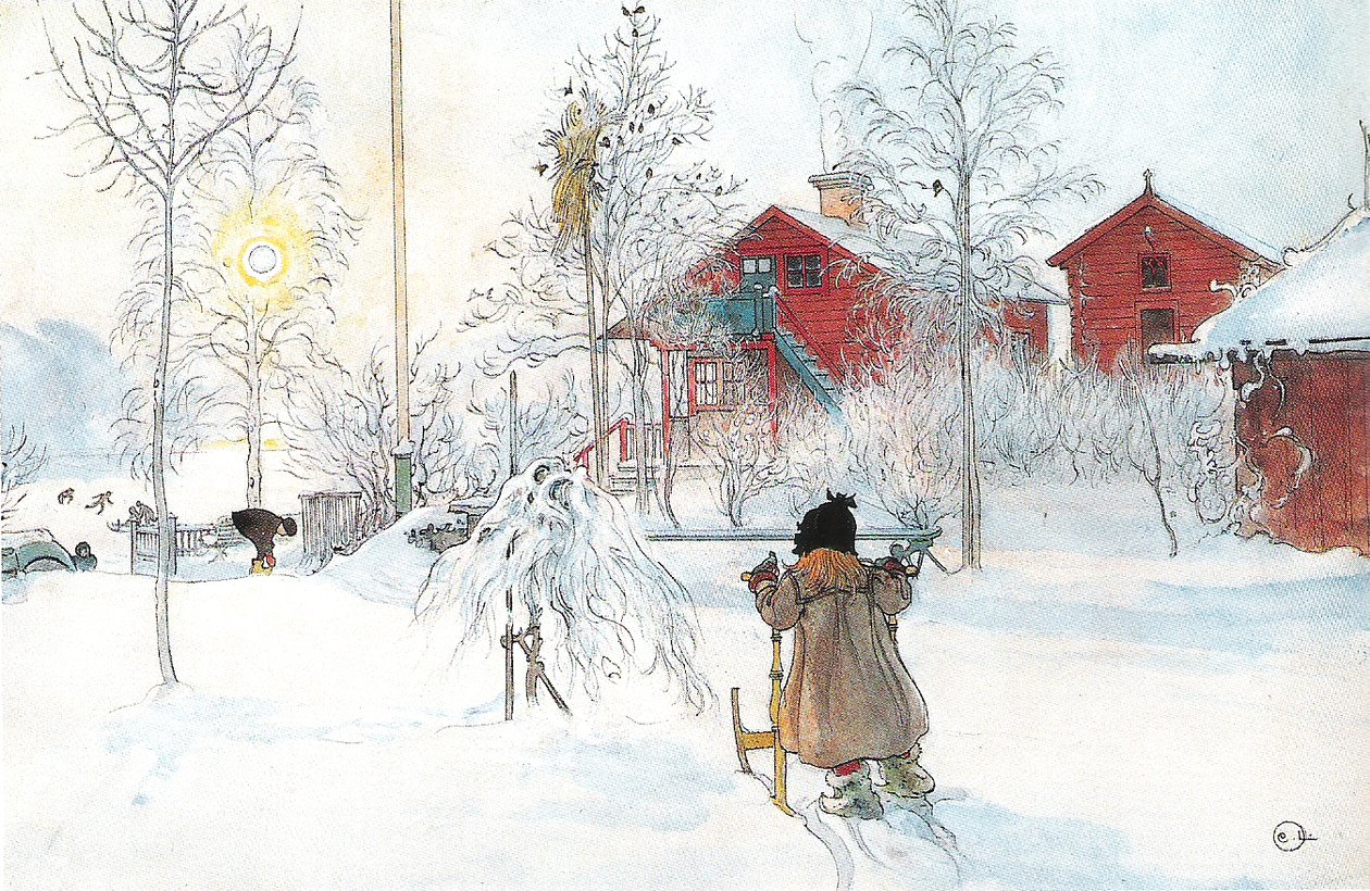 A fazenda e Brygghuset de Carl Larsson