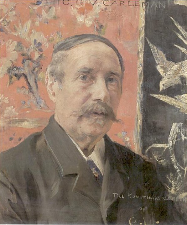 Retrato, de, cgw, carleman de Carl Larsson
