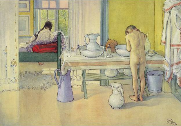 Manhã de verão de Carl Larsson