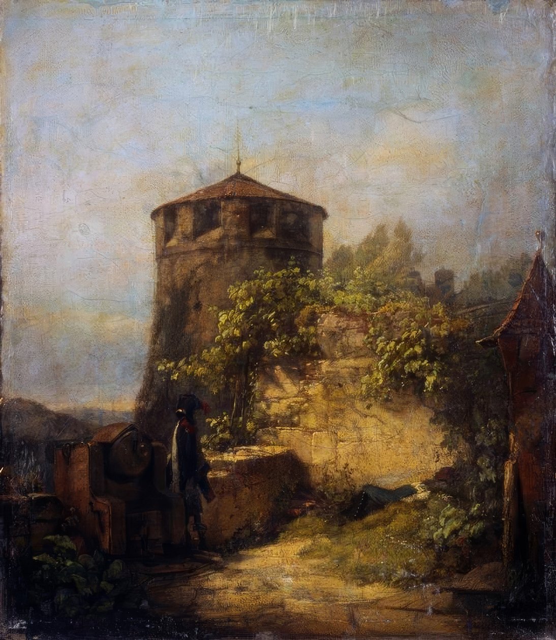 Sentinela adormecida de Carl Spitzweg