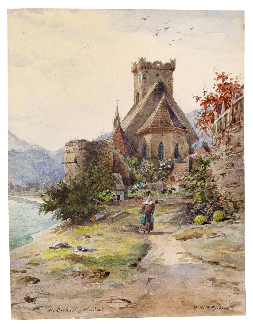 St. Michael Wachau de Carl Wenzel Zajicek