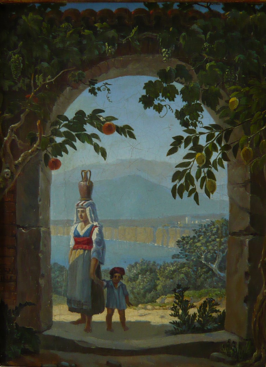 Memória de Sorrento de Carl Gustav Carus