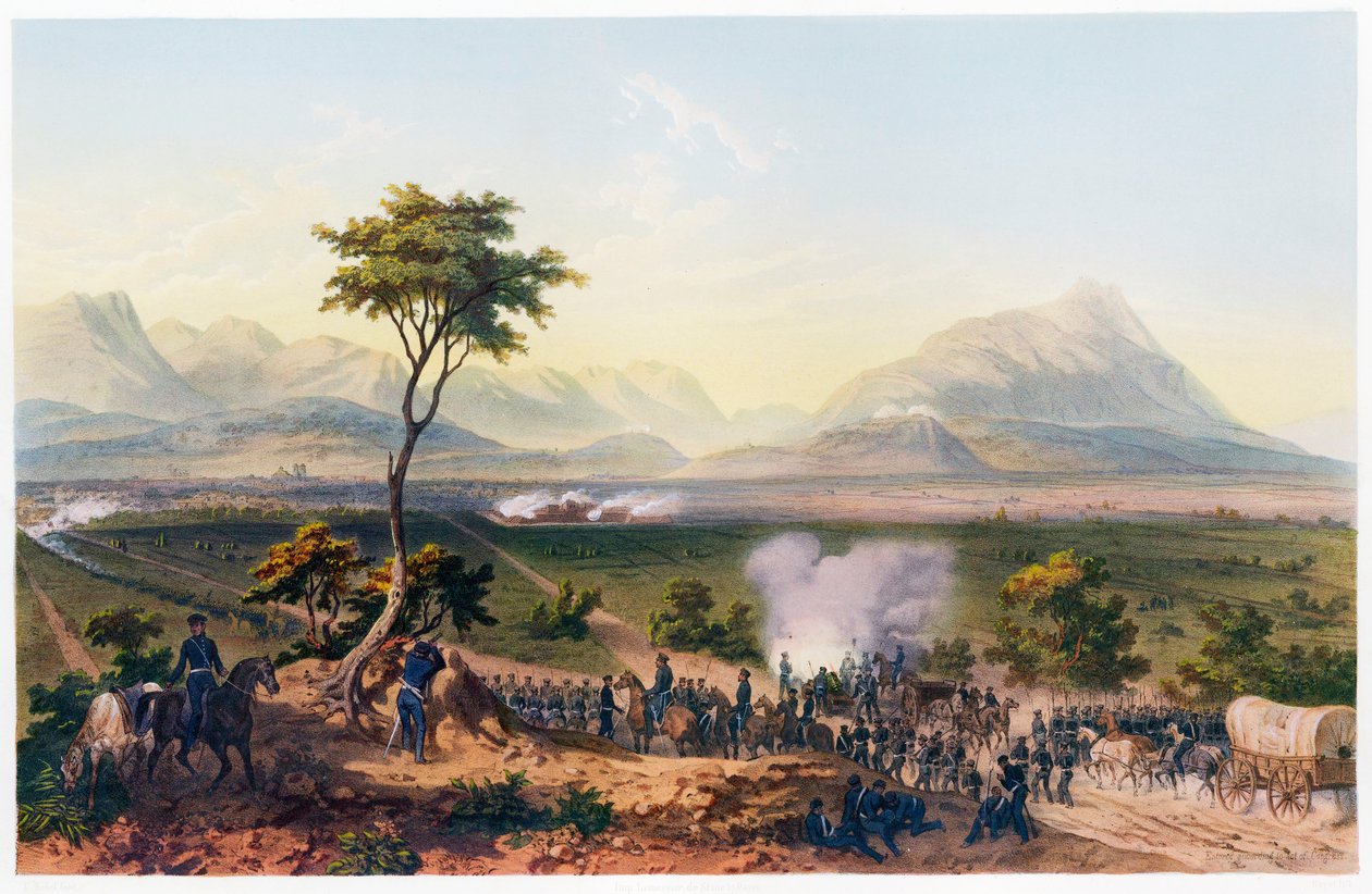 Captura de Monterey, pub. 1851. de Carl Nebel