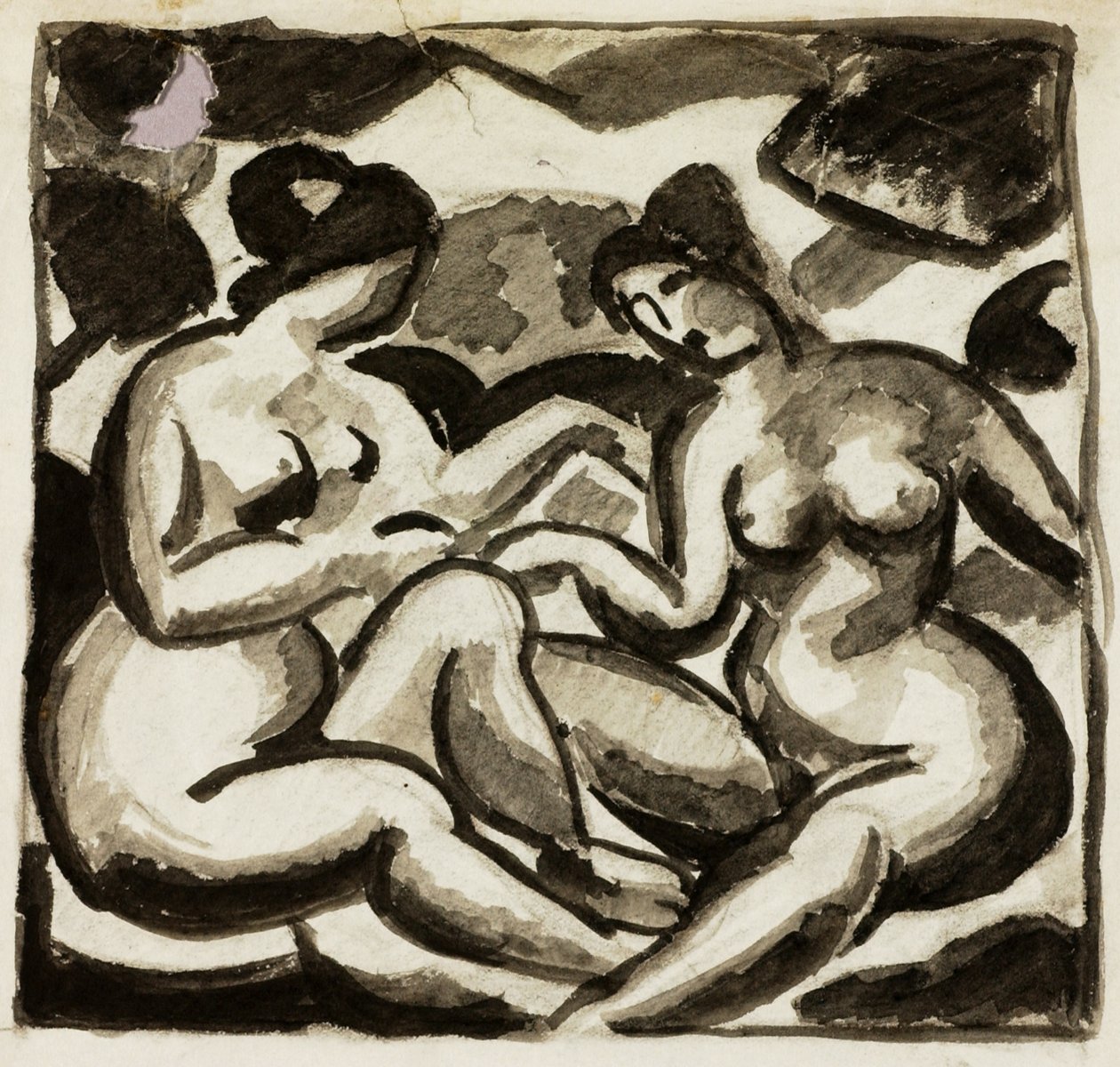 Dois nus femininos de Carl Newman