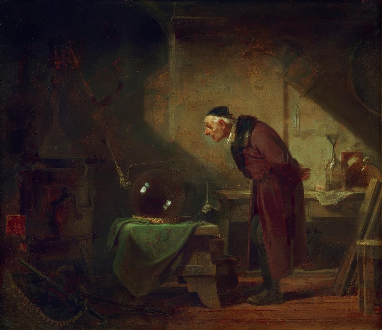 Há químico de Carl Spitzweg