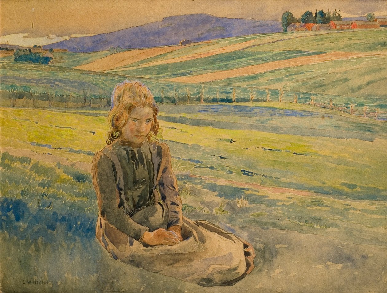 Noite de Verão de Carl Wilhelm Wilhelmson