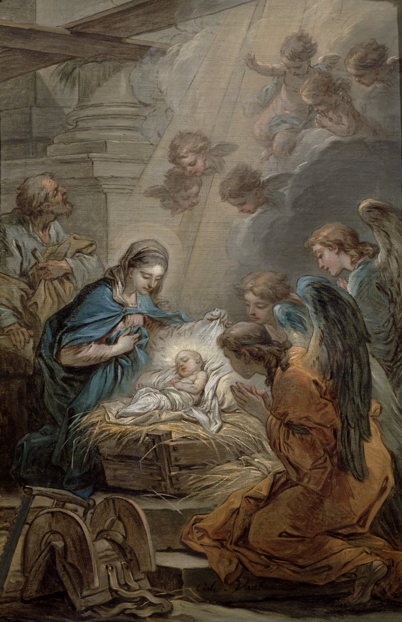 natividade de Carle van Loo