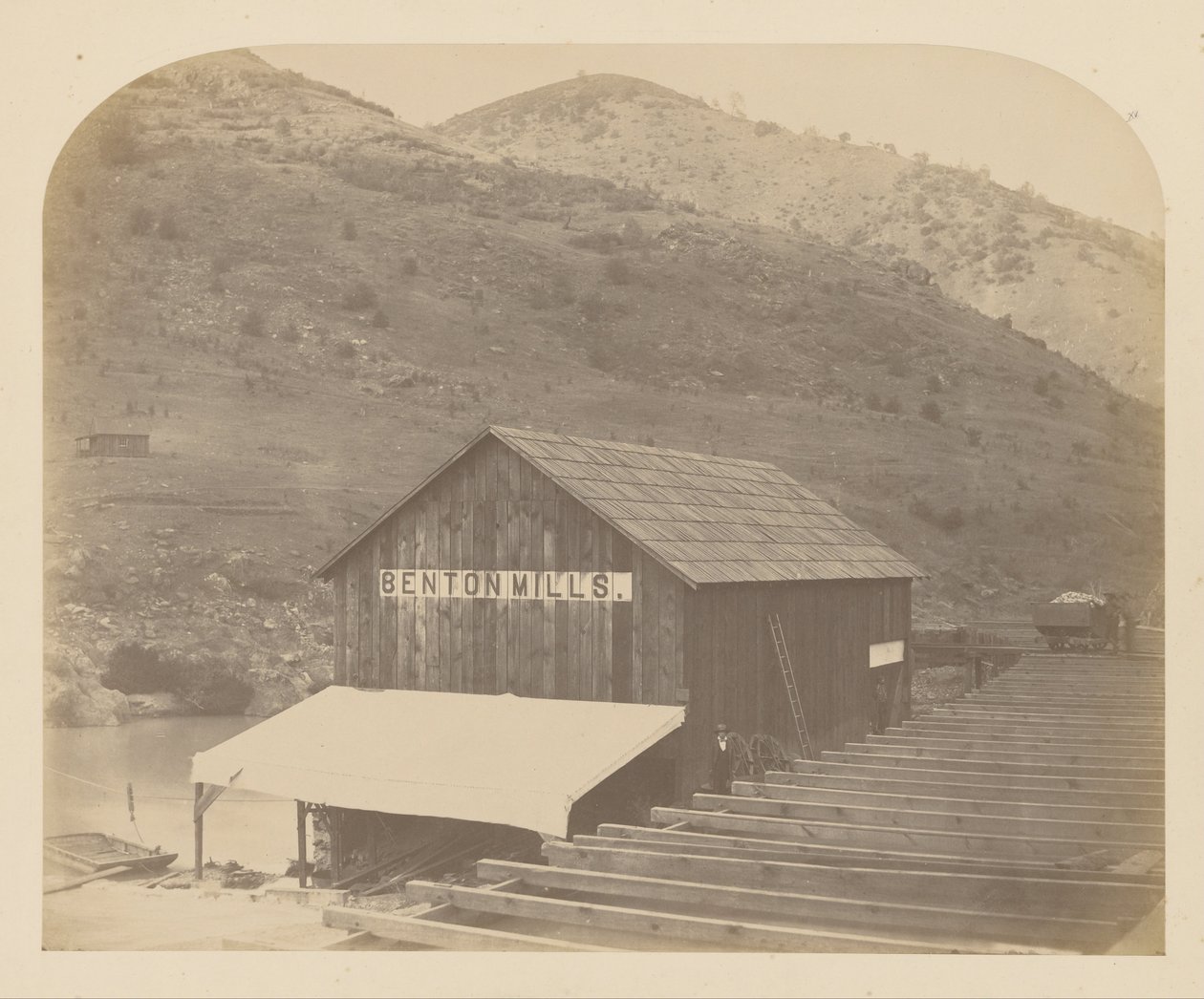 (Benton Mills) de Carleton E. Watkins
