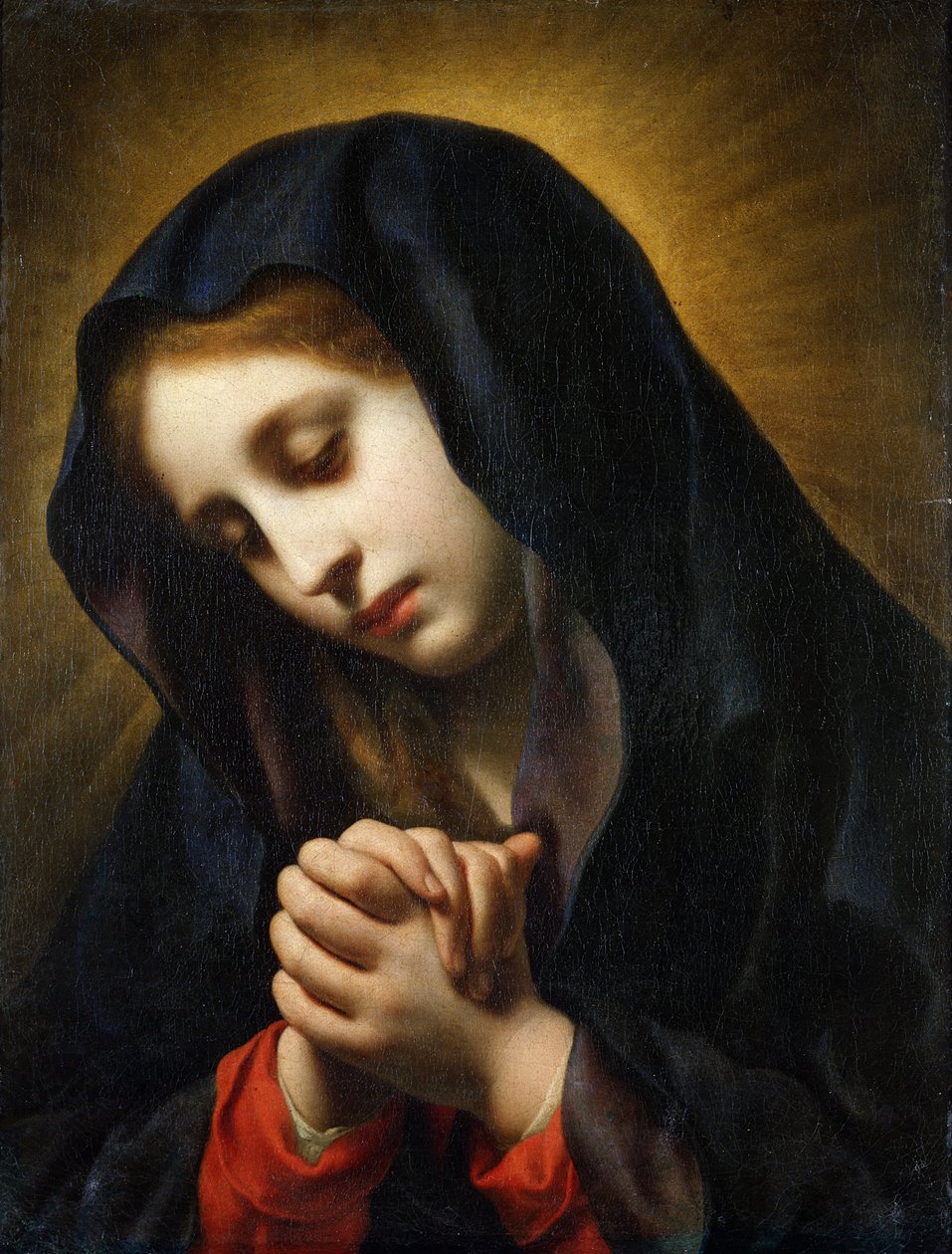 A Virgem da Anunciação, c.1653-55 de Carlo Dolci