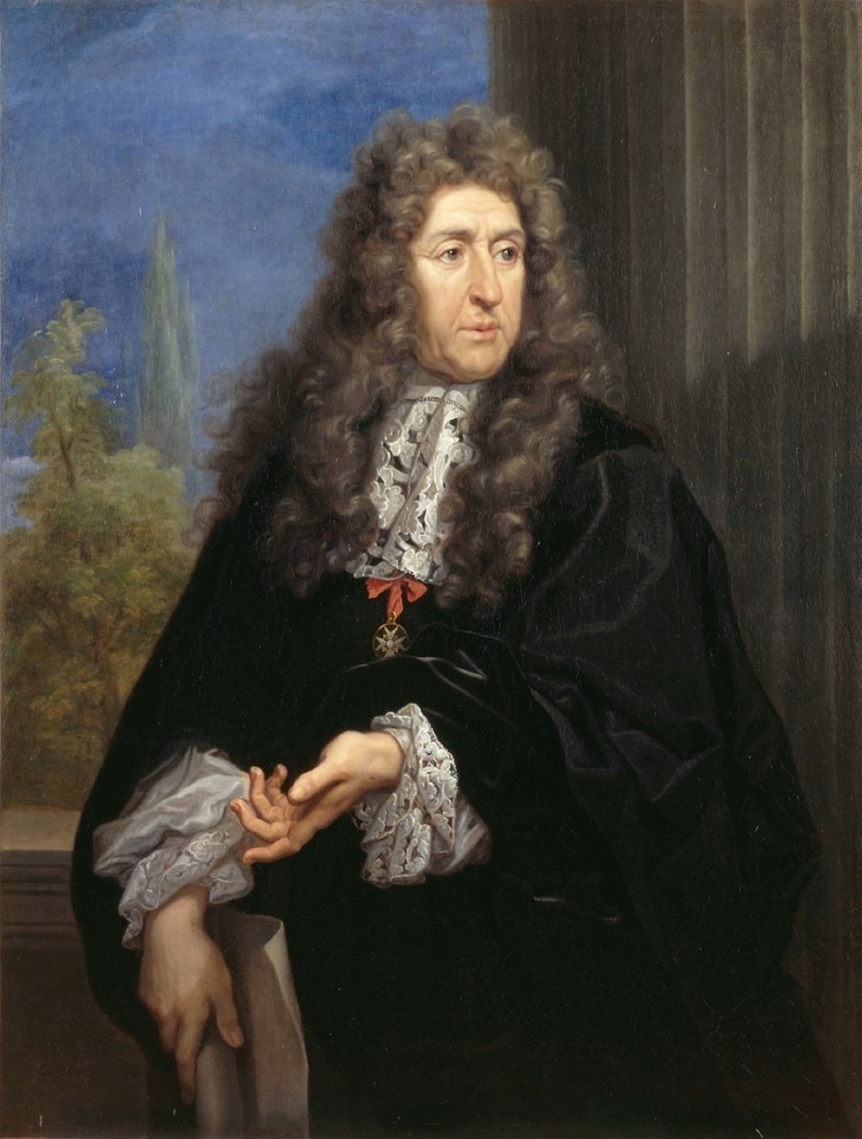 Retrato de André Le Notre de Carlo Maratta