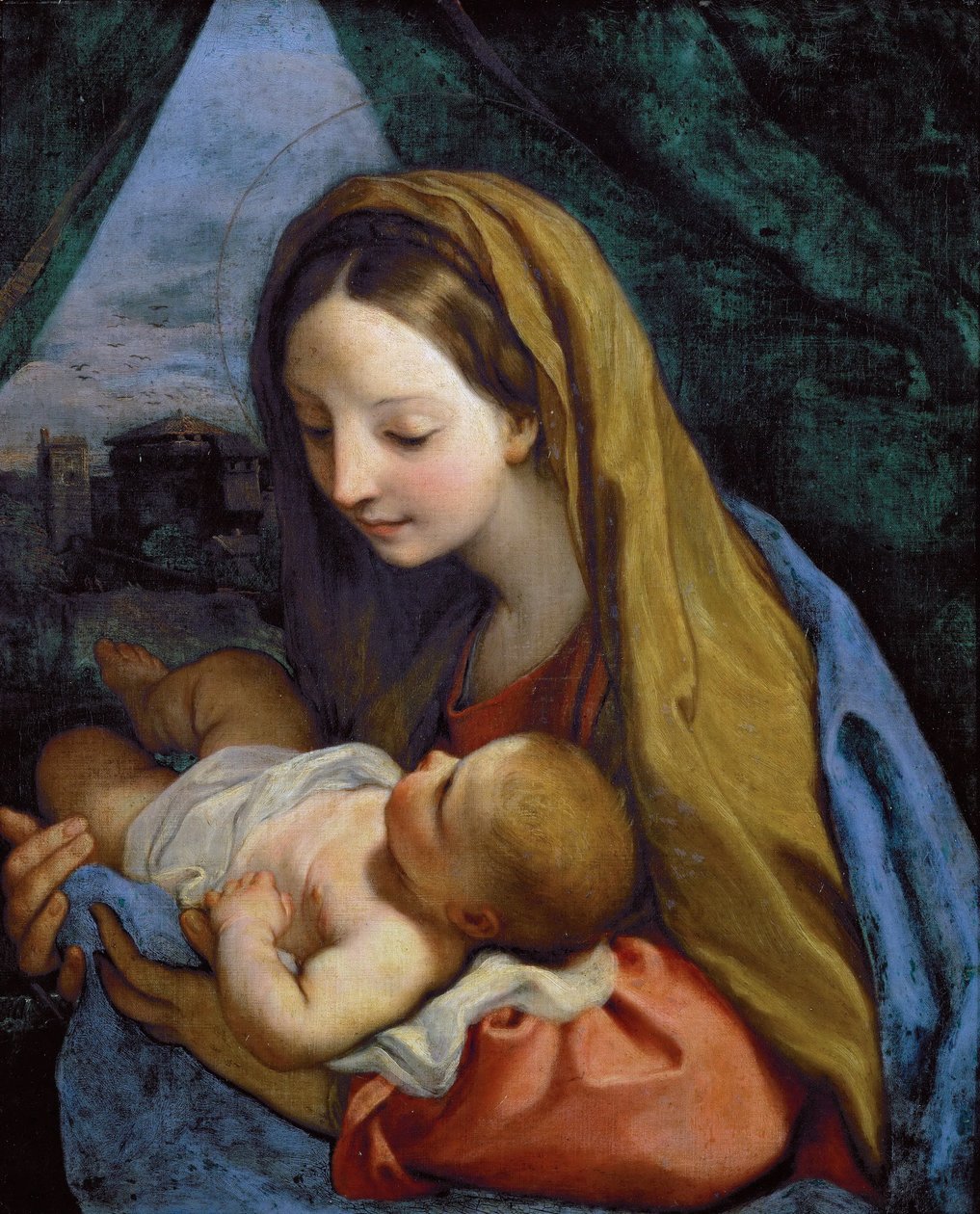 Madonna e criança, c.1660 de Carlo Maratta or Maratti