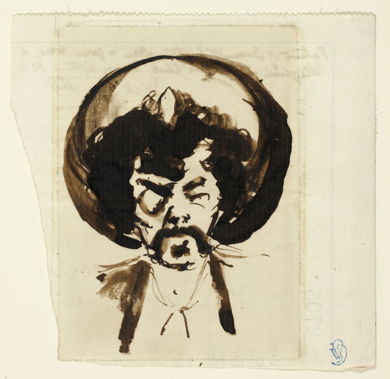 Retrato de Whistler de Carlo Pellegrini