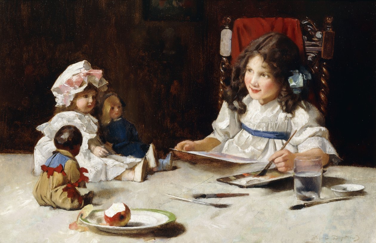Retrato da Dolly de Carlton Alfred Smith