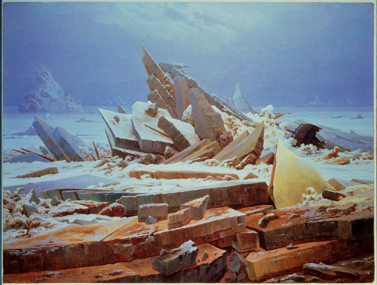 Mar polar de Caspar David Friedrich