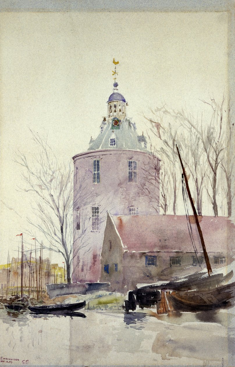 Torre em Enkhuisen, Holanda de Cass Gilbert