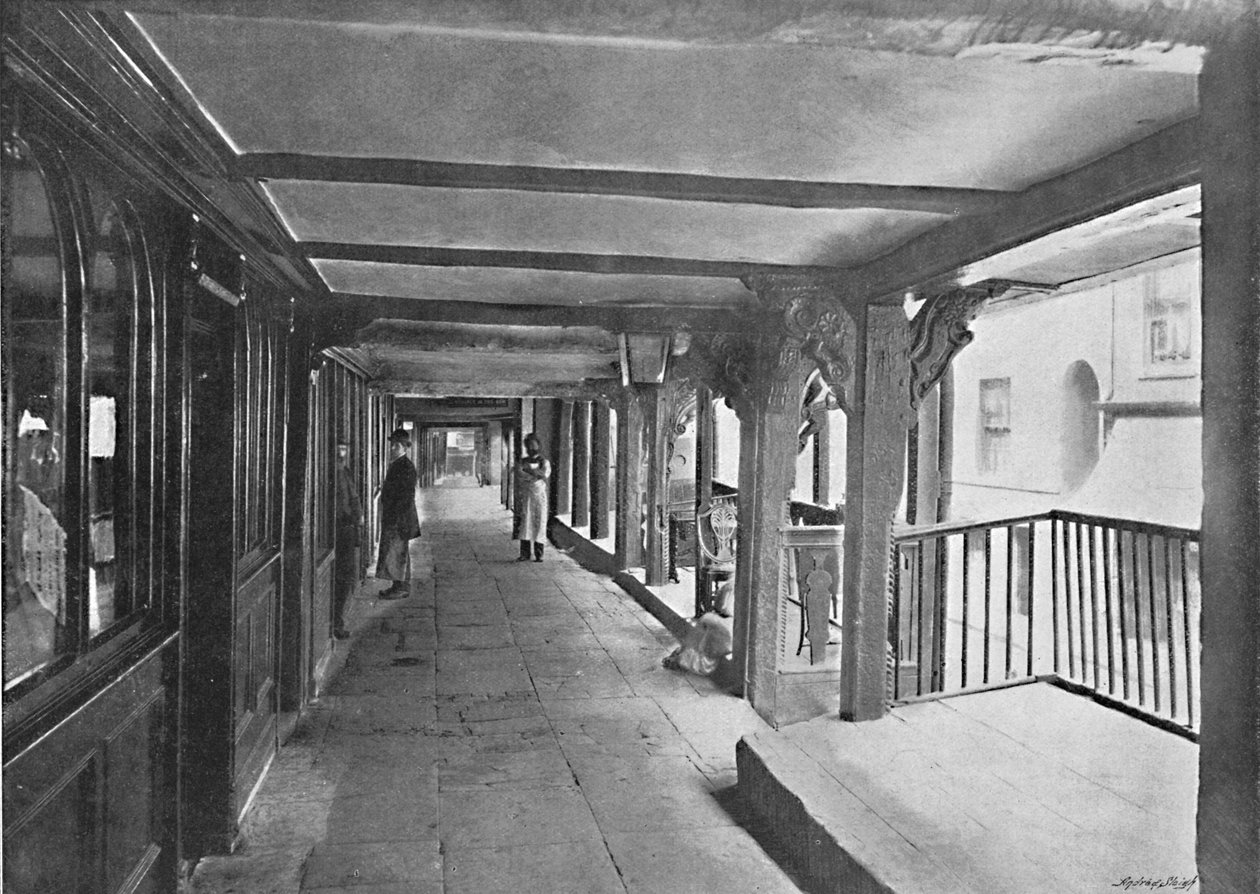 Watergate Street Row, Chester, c1896, EUA de Catherall and Pritchard