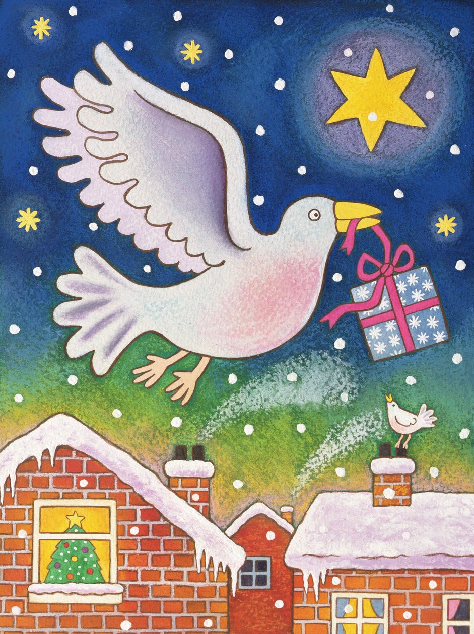 Um presente de paz, 1996 (wc) de Cathy Baxter
