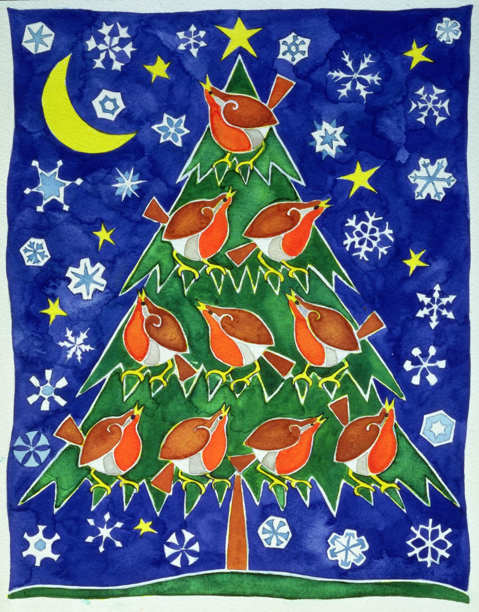 O coro dos robins de Cathy Baxter