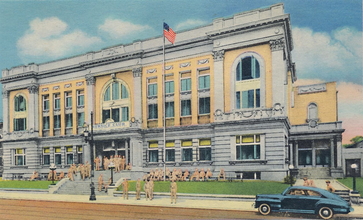 Clube de Serviço, 1942 de Caufield and Shook