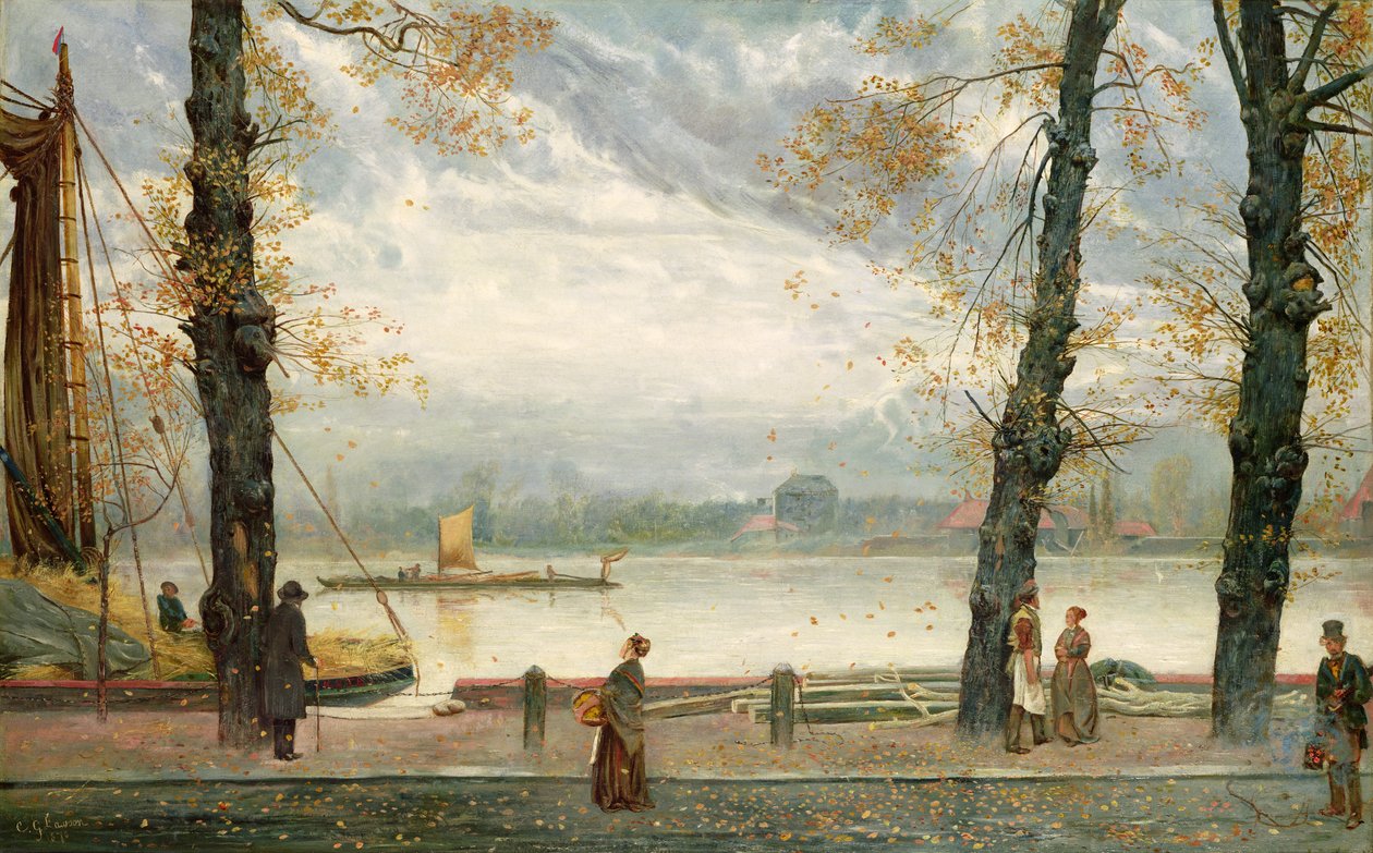Cheyne Walk, 1870 de Cecil Gordon Lawson